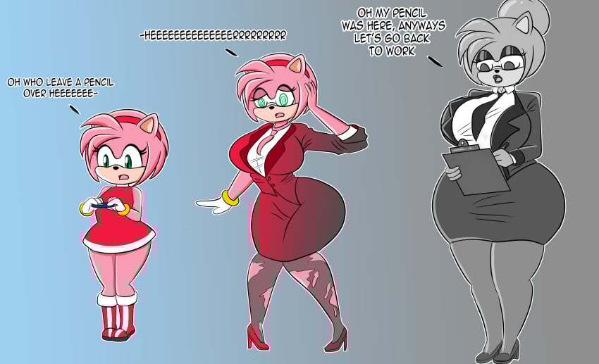 amy_rose big_breasts corporatification exocomics identity_death patreon_release sonic_(series) tagme