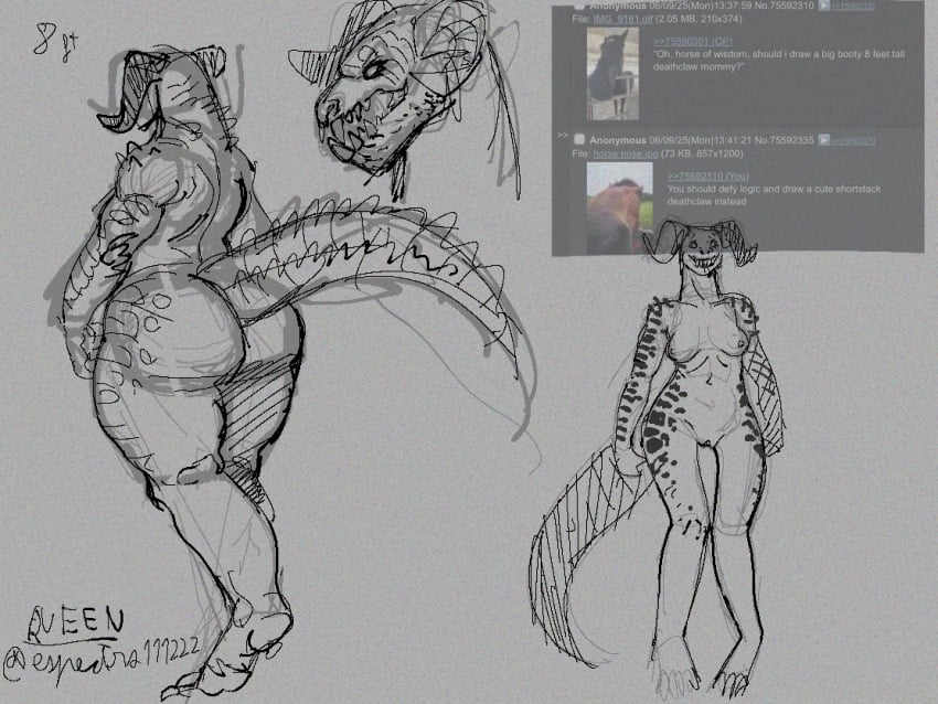 Deathclaw (4chan) Rule 34 Image