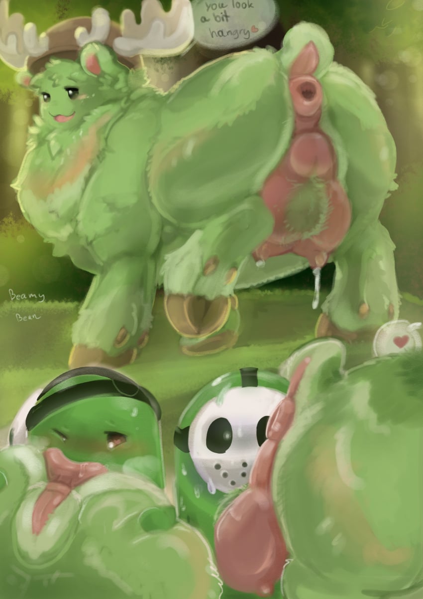 Bean (Dumb Ways To Die) Rule 34 Image