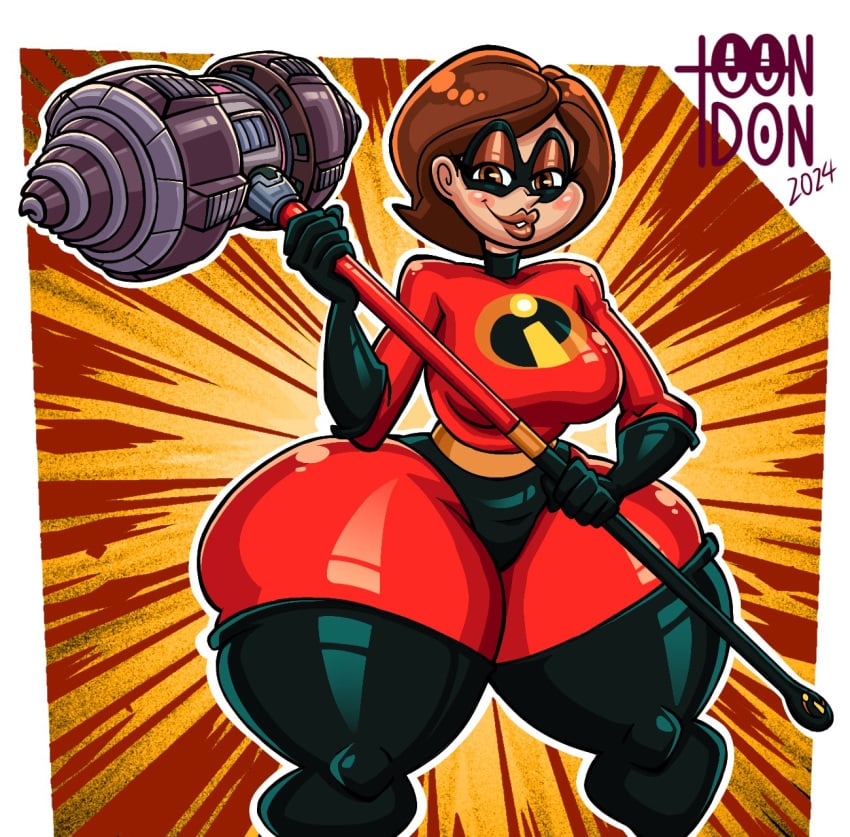 1female 1girls big_ass elastigirl female female_only fortnite helen_parr solo solo_female tagme the_incredibles thick thick_ass thick_thighs toondondon twitter_link wide_hips