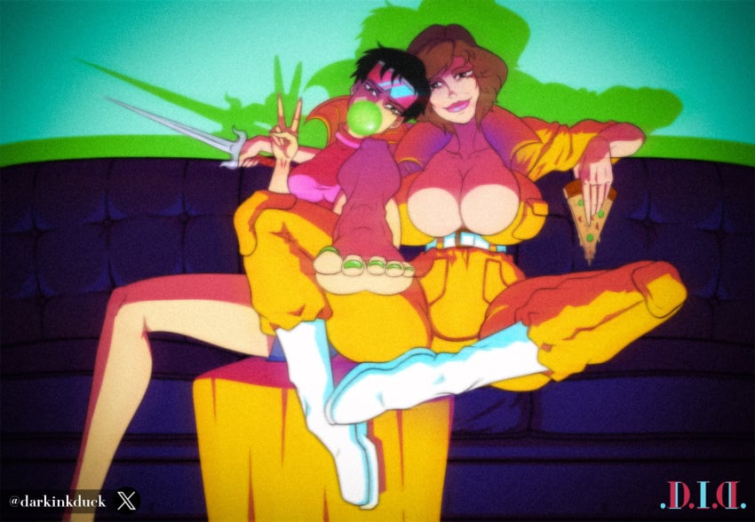 Jubilee (April O'Neil) Rule 34 Image