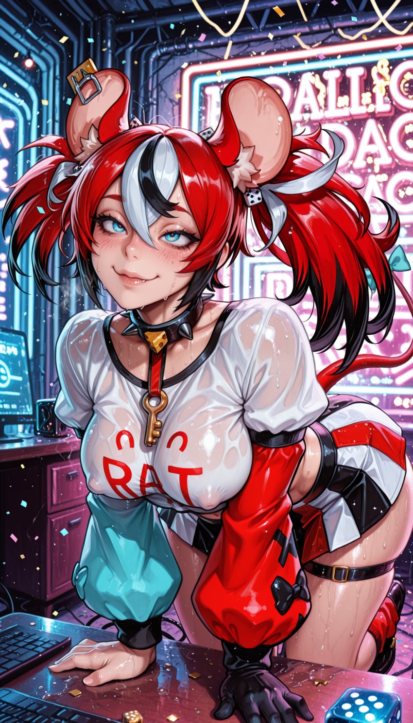 Hakos Baelz (1st Costume) Rule 34 Image