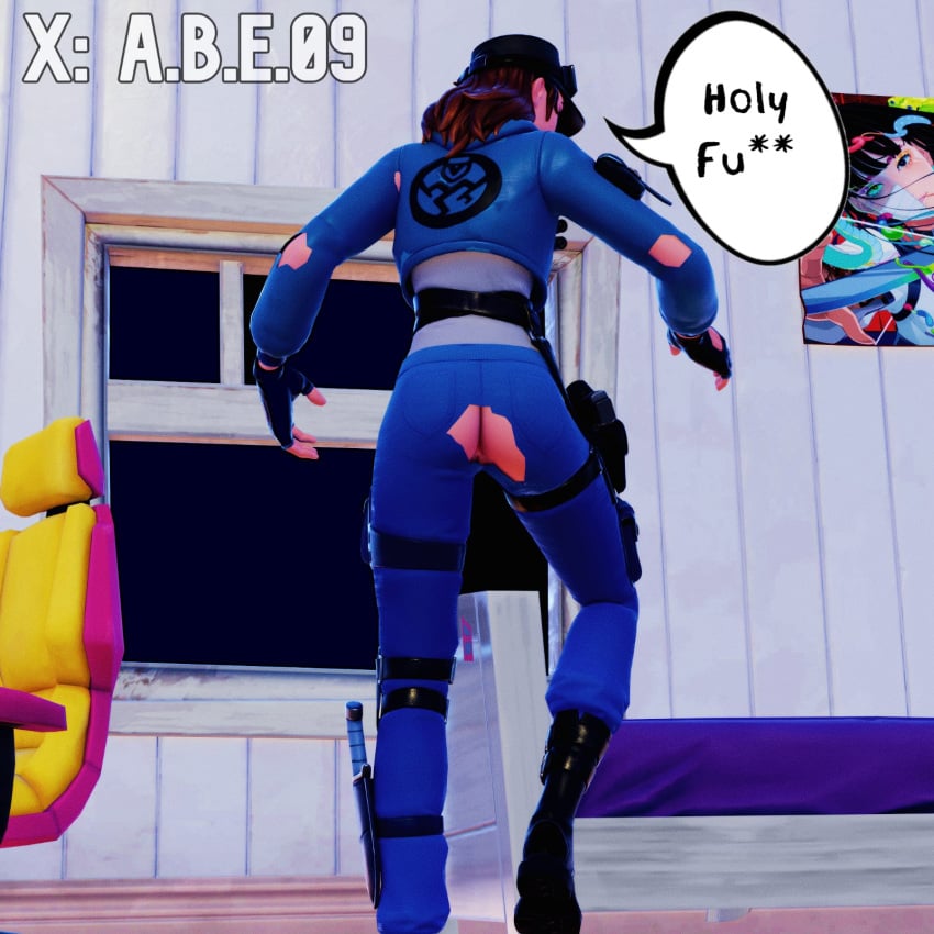 cloud_striker_(fortnite) hole_in_pants pants_open tagme