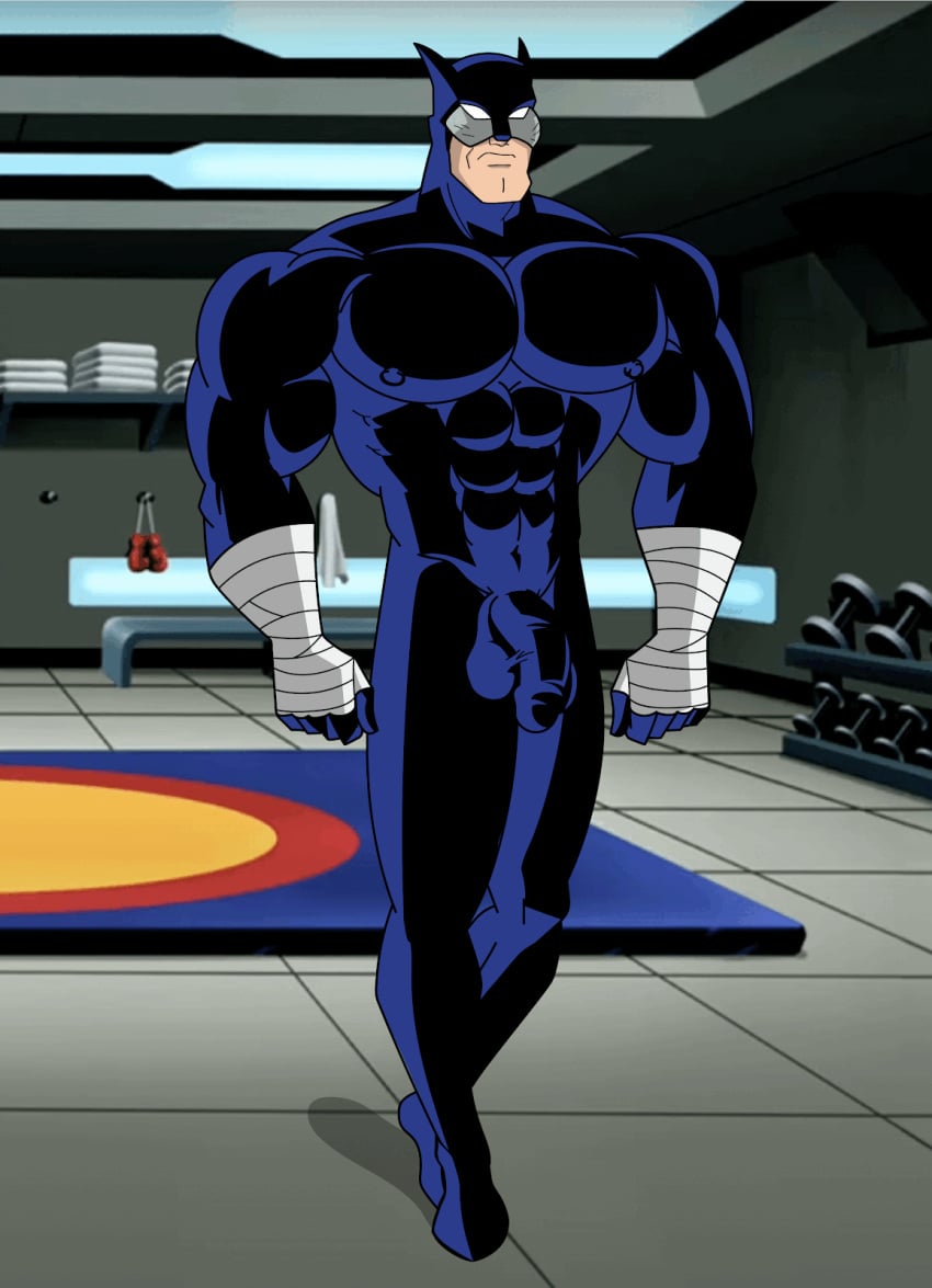 abs animated bara biceps big_bulge big_cock big_penis bulge caucasian caucasian_male dc dcau erect_penis erection flaccid flaccid_penis gif hard_on huge_bulge huge_cock huge_penis male male_only mchlsctt709 muscles muscular muscular_male pecs precum_drip silver_fox standing ted_grant veiny_penis wildcat_(dc)