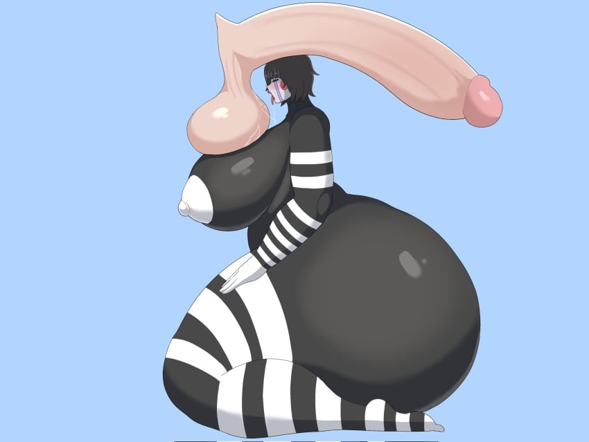 ass balls big_ass big_balls big_breasts big_butt big_thighs black_body black_hair breasts chubby_belly chubby_female disembodied_penis drawthedraw female five_nights_at_freddy&#039;s fnaf giant_ass giant_butt giant_thighs huge_ass huge_breasts huge_butt huge_cock huge_thighs hyper hyper_ass hyper_breasts hyper_butt hyper_thighs marionette_(fnaf) puppet_(fnaf) puppet_(thepuppetlover) solo solo_female thick_thighs thighs white_skin