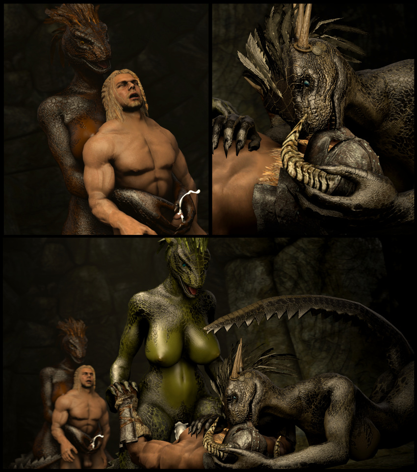 3d 4k absurd_res anthro anthrofied argonian armor bethesda_softworks big_breasts blonde_hair blue_eyes bodily_fluids breasts cavern clothing cowgirl_position cum cum_in_pussy cum_inside cum_on_penis female fox_whisper85 gauntlets genital_fluids gloves hair handjob handwear headgear helmet hi_res horn human human_on_anthro interspecies kissing larger_female lizard lizardman male male_human/female_anthro mammal muscular muscular_male on_top orgasm penetration penile penis pussy reach_around reptile scalie sex size_difference skyrim smaller_male source_filmmaker straight the_elder_scrolls tongue vaginal_penetration video_games