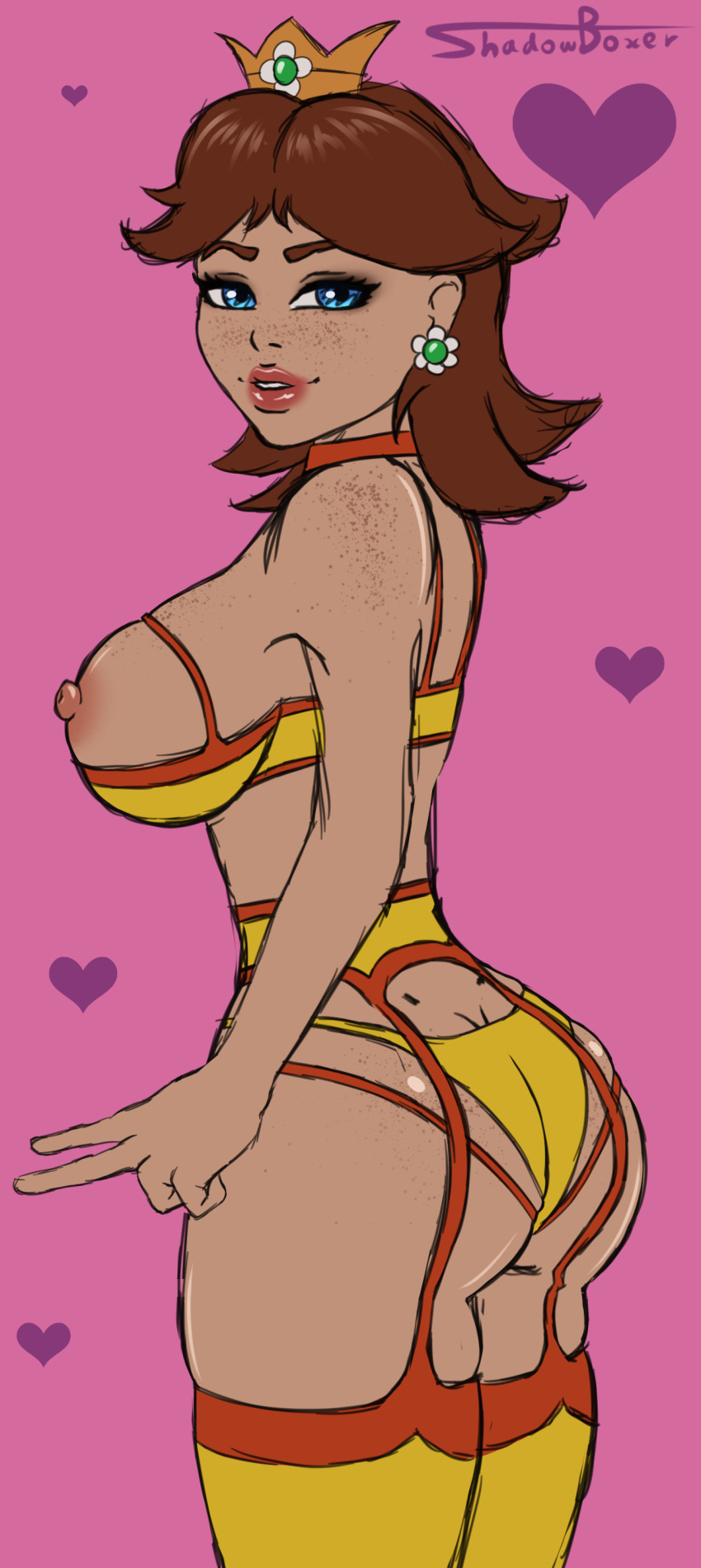 Princess Daisy (Mario (Series)) Rule 34 Image