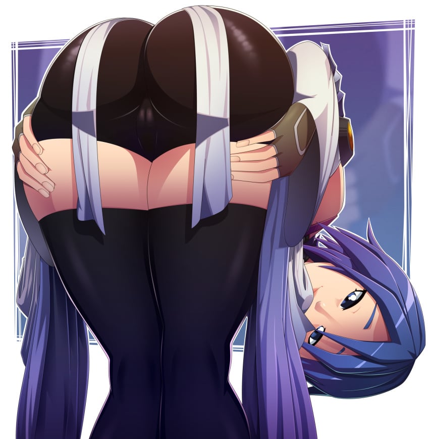 1girls aqua_(kingdom_hearts) ass big_ass bike_shorts cameltoe disney eye_contact female female_only half-closed_eyes huge_ass kingdom_hearts looking_at_viewer looking_back presenting presenting_hindquarters ravenravenraven solo square_enix thick_thighs thighhighs wide_hips