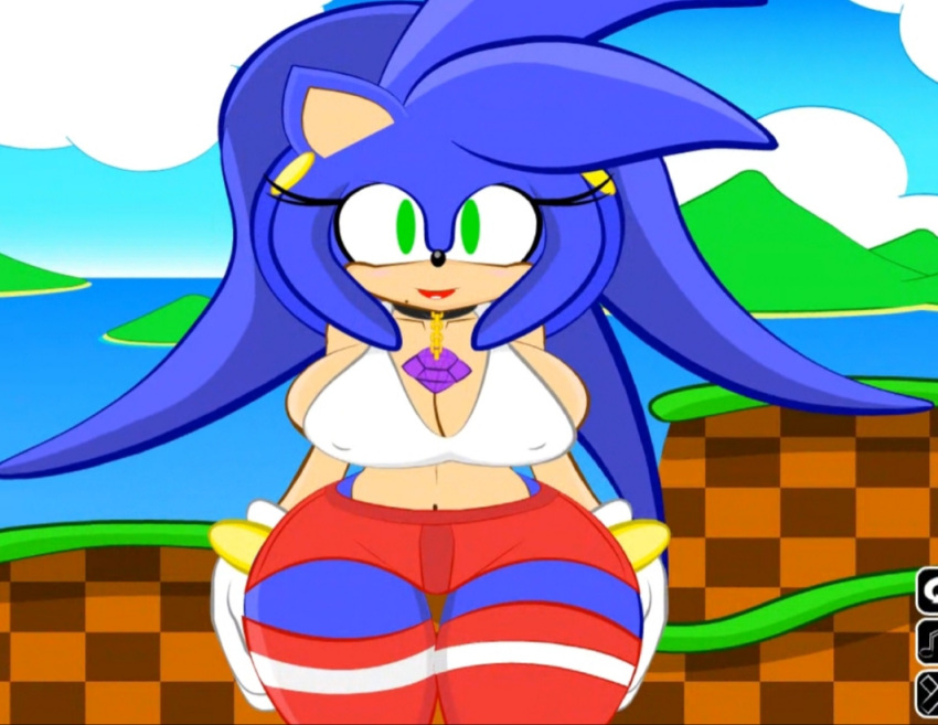 anthro ctrl-z cute genderswap_(mtf) hedgehog large_ass large_breasts rule_63 sega sonic_(series) sonic_the_hedgehog sonic_transformed_(series) sonic_transformed_3 sonique_the_hedgehog