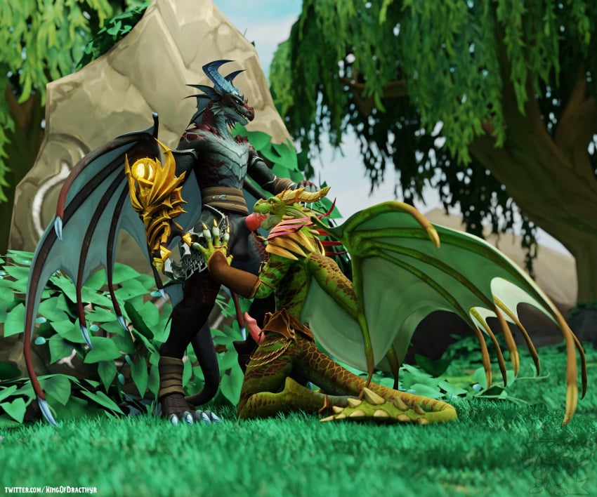 3d 3d_(artwork) dracthyr kingofdracthyr tagme warcraft world_of_warcraft