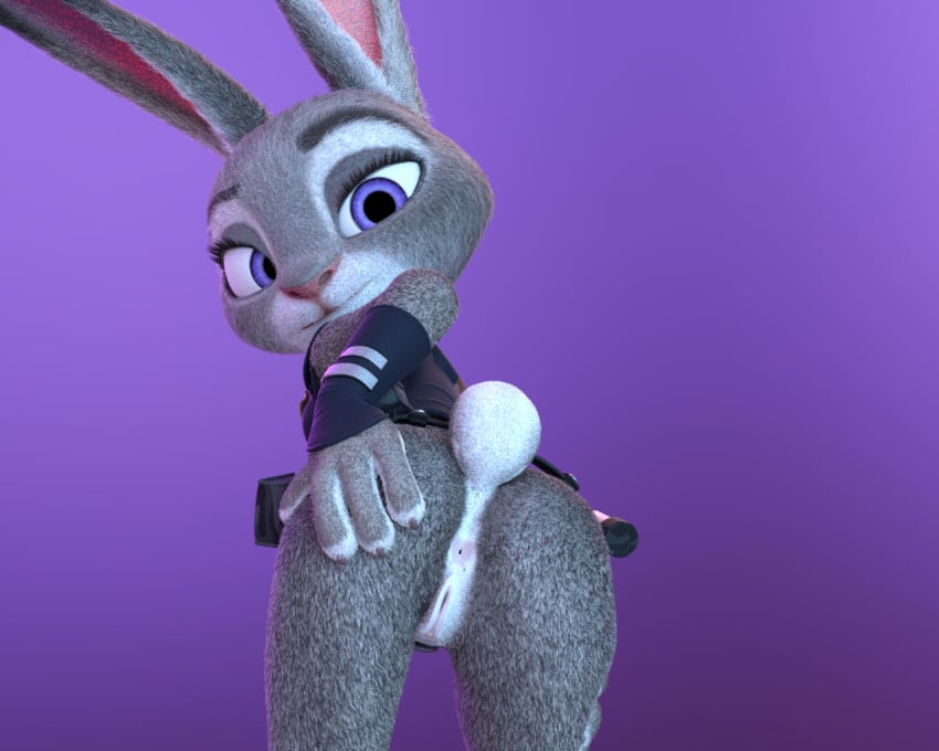 3d animal animal_anus animal_pussy anus ass ass_grab blender_(software) bunny bunnygirl clothing disney fur furry hair half_dressed judy_hopps looking_at_viewer looking_pleasured pussy showing_ass therijder unknown_artist zootopia