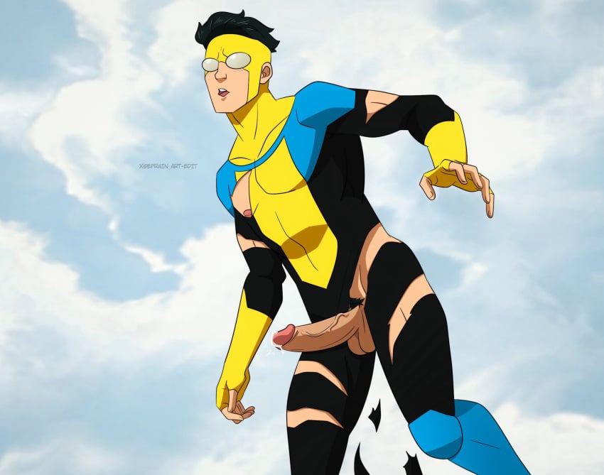 ef_drawings gay invincible invincible_(superhero) invincible_(tv_series) mark_grayson nsfw penis yaoi