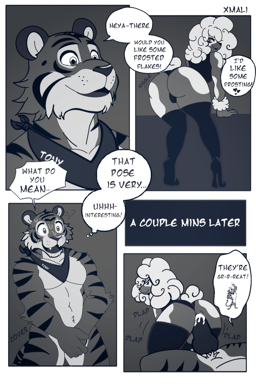 Tony The Tiger (Frosted Flakes) Rule 34 Image