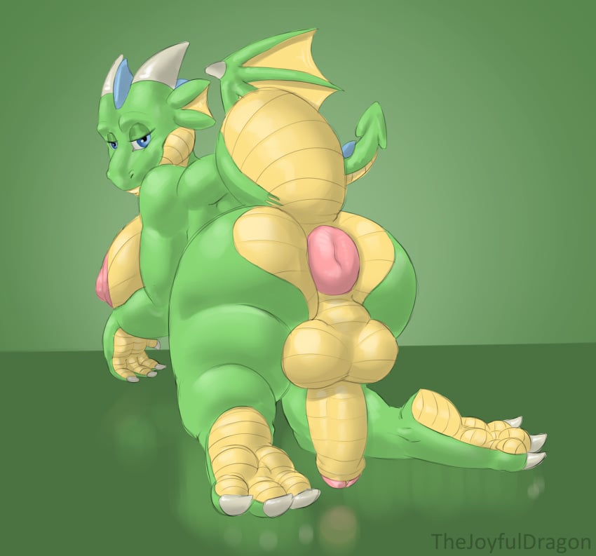 1futa anthro anus backsack balls big_anus big_balls big_penis breasts brokenwing dragon feet foreskin futa_only futanari genitals gynomorph hi_res intersex looking_at_viewer nipples non-mammal_breasts nude paws penis puffy_anus scalie solo solo_futa thejoyfuldragon