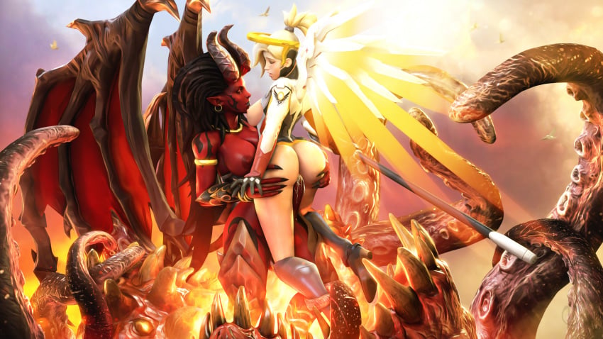 Mercy (Heroes Of The Storm) Rule 34 Image