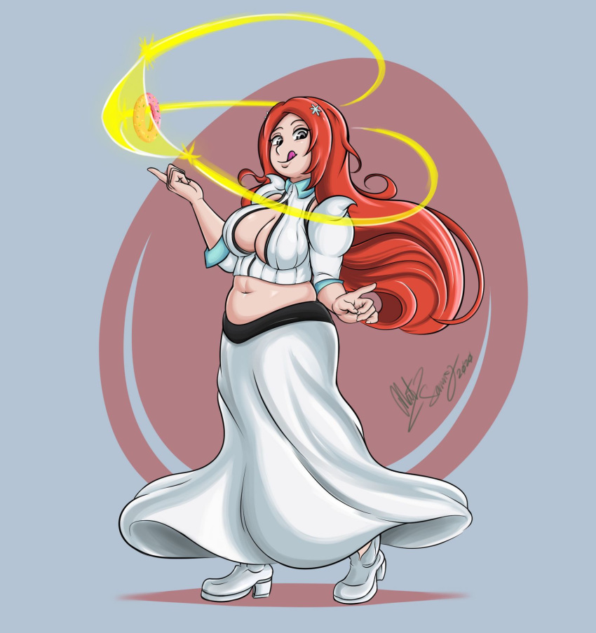 bleach breasts chubby inoue_orihime large_breasts natsunny plump