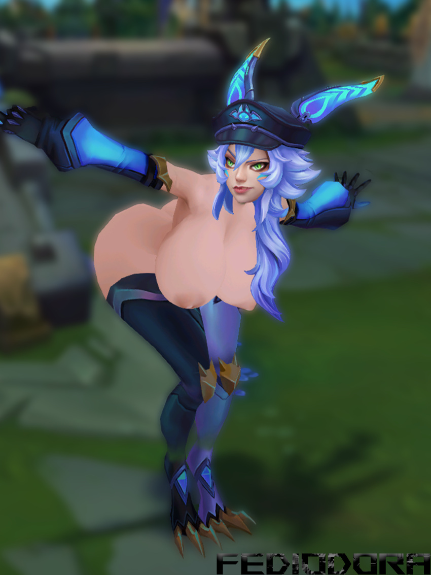 Battle Bat Xayah (Anima Squad Series) Rule 34 Image