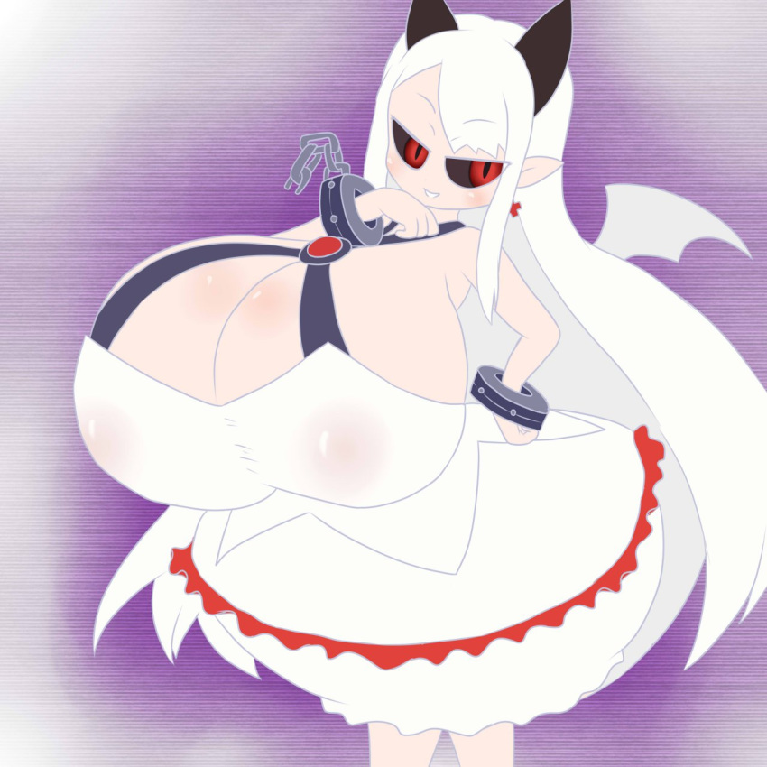 bimbo breasts disgaea gigantic_breasts huge_breasts hyper_breasts large_breasts makai_kingdom nikoh pram tagme