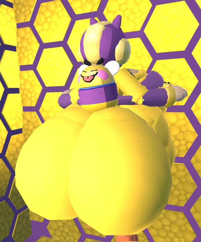 1girls 3d backpack bea_(brawl_stars) beehive big_ass big_breasts big_butt big_thighs black_eyes brawl_stars breasts bubble_ass bubble_butt cute female female_only huge_ass huge_breasts huge_butt purple_pants rec_room thick_ass thick_thighs weirdmaker43 yellow_pants yellow_shirt