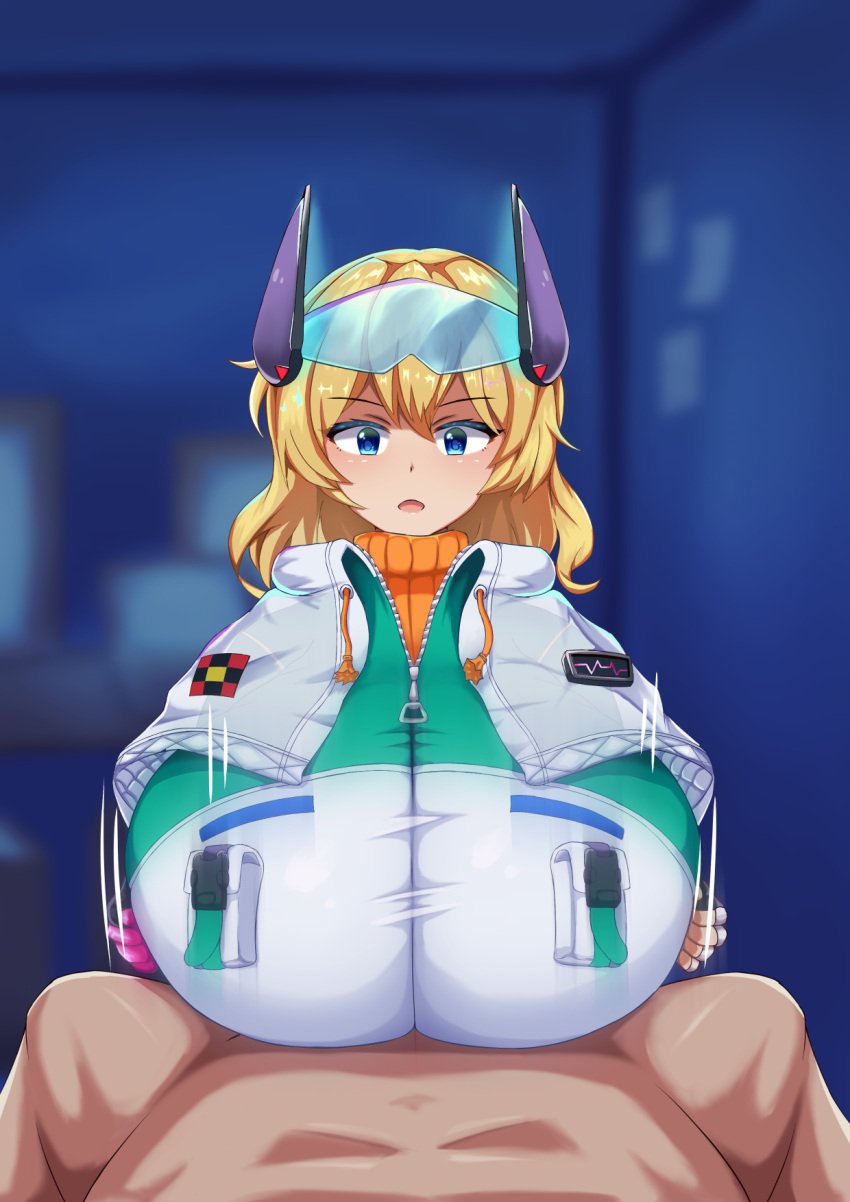 alice_margatroid alice_margatroid_(skilled_droid_engineer) clothed_breasts clothed_paizuri engulfing_paizuri huge_breasts land_wharf paizuri paizuri_under_clothes tagme touhou touhou_lost_word