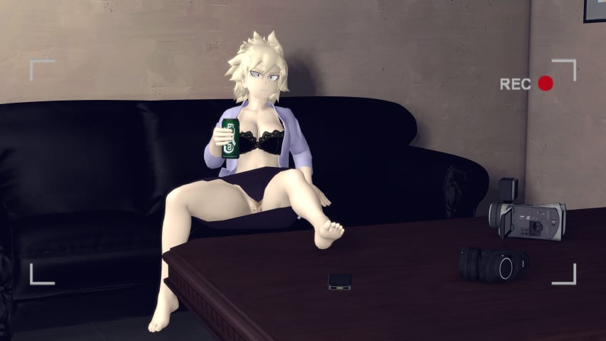 3d blonde_hair casting_couch milf mitsuki_bakugou my_hero_academia ponkosfm pornography red_eyes source_filmmaker spiky_hair