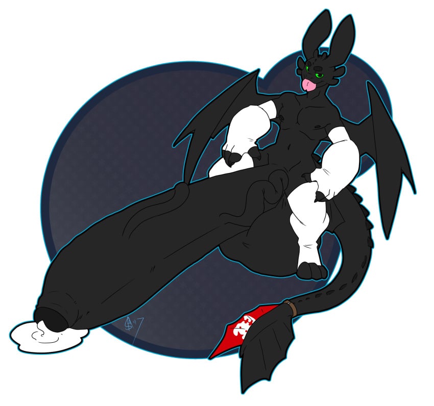 Night Fury (Dreamworks) Rule 34 Image