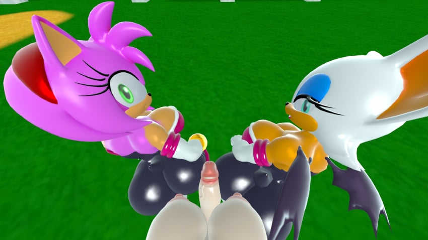 2girls 3d 3d_(artwork) 3d_model amy_rose amy_the_bat ass_focus backboob bare_ass bat big_breasts big_butt breasts bubble_ass bubble_butt butt_crack female from_behind furry futa_on_female futa_pov futanari huge_ass huge_breasts huge_butt looking_at_viewer looking_down mammal mario_(series) mobian mobian_(species) mobian_bat nintendo pink_fur princess_rosalina rouge_the_bat rouge_the_bat_(cosplay) sega sideboob sonic_(series) sonic_adventure_2 sonic_the_hedgehog_(series) source_filmmaker standing super_mario_bros. super_mario_galaxy thick_thighs video_games viperarcane wide_hips