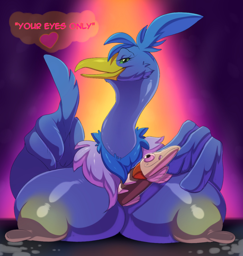 1girls 2019 4_fingers ambiguous_gender anthro anthro_focus anthrofied areolae arrokuda avian beak between_breasts big_breasts big_hands biped bird blue_body blue_feathers blue_wings breast_rest breasts brown_body brown_scales coillte cramorant dialogue duo erect_nipples eye_contact eyelashes fangs feather_hands feather_tuft feathered_wings feathers female female_focus feral fin fingers fish furniture gesture glistening glistening_body glistening_breasts glistening_feathers green_areola green_eyes green_nipples half-closed_eyes hand_on_breast head_tuft heart huge_breasts interspecies larger_anthro larger_female light lighting long_neck long_nipples looking_at_viewer marine milk multicolored_body multicolored_feathers multicolored_scales narrowed_eyes neck_tuft nintendo nipples non-mammal_breasts open_beak open_mouth open_smile orange_body orange_scales pointing pokémon_(species) pokemon pokemon_ss pokemorph predator/prey puffy_areola purple_body purple_eyes purple_feathers scales seductive shadow size_difference smaller_ambiguous smaller_feral smile snout solo_focus speech_bubble table tail_feathers talking_to_viewer tan_body tan_scales text tuft two_tone_body two_tone_feathers video_games white_body white_scales wings yellow_beak