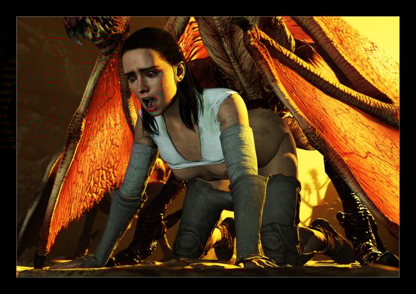 1girls 1monster 3d 3d_(artwork) all_fours beast doggy_style female forced lenaid nipples rape rey screaming source_filmmaker star_wars tagme tears wrong_hole zoophilia
