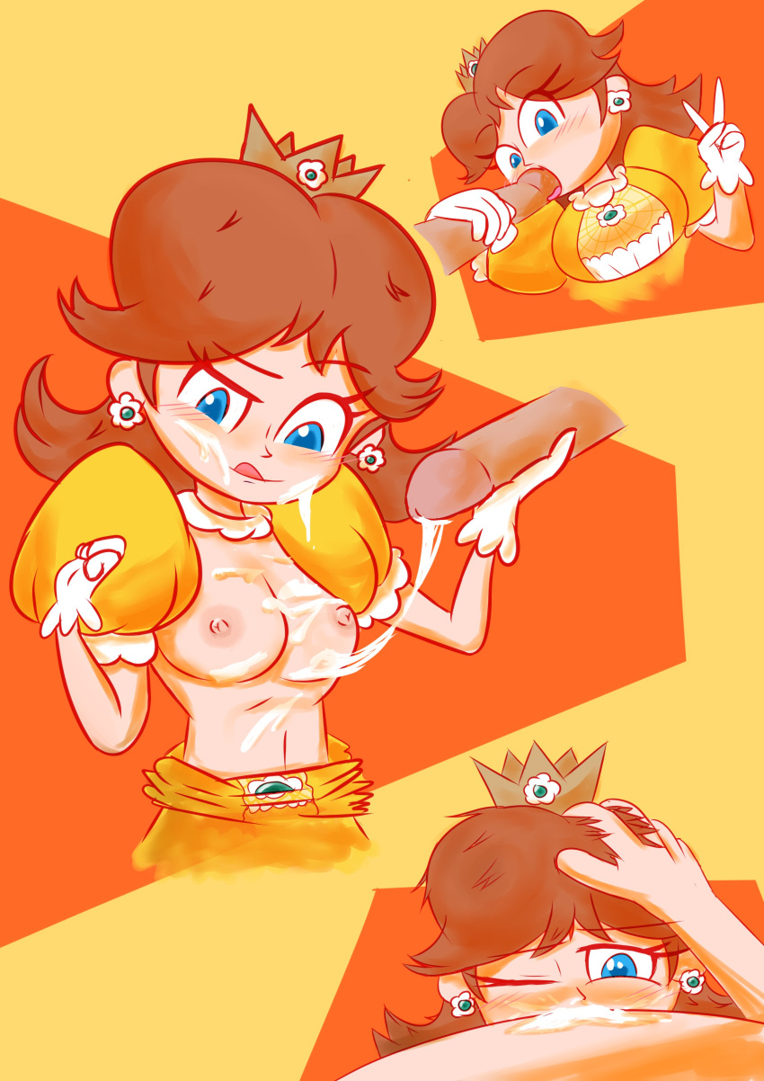 Princess Daisy (Mario (Series)) Rule 34 Image