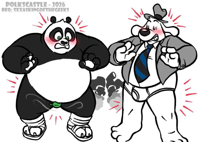Master Po Ping (Dreamworks) Rule 34 Image