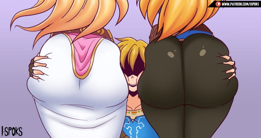 1boy 2girls a_link_between_worlds ass ass_grab ass_in_dress ass_worship between_toes big_ass big_butt bimbo black_pants blonde_hair bottom_heavy breath_of_the_wild bubble_ass bubble_butt clothed clothing dress fat_ass female groping_ass huge_ass hylian ilustretsspoks large_ass light-skinned_female light_skin link link_(breath_of_the_wild) long_dress long_hair male nintendo pale_skin pantylines penis plump_ass pointy_ears princess_zelda satisfied short_hair smile spandex super_smash_bros. take_your_pick the_legend_of_zelda thick thick_ass thick_thighs tight_clothing tight_dress tight_fit tight_pants wide_thighs zelda_(a_link_between_worlds) zelda_(breath_of_the_wild)