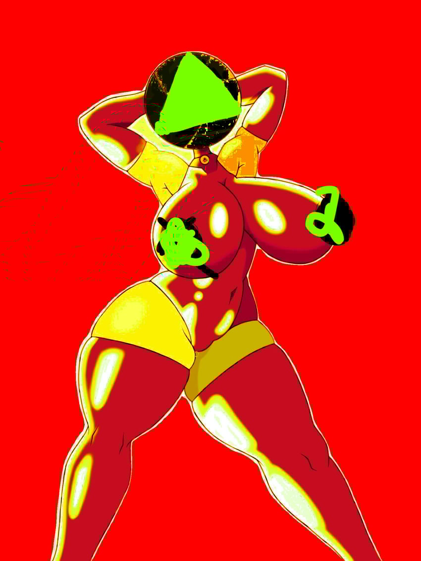 big big_breasts female first_porn_of_character game narrow_arrow one
