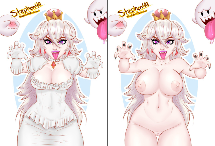 Boo (Mario) Rule 34 Image
