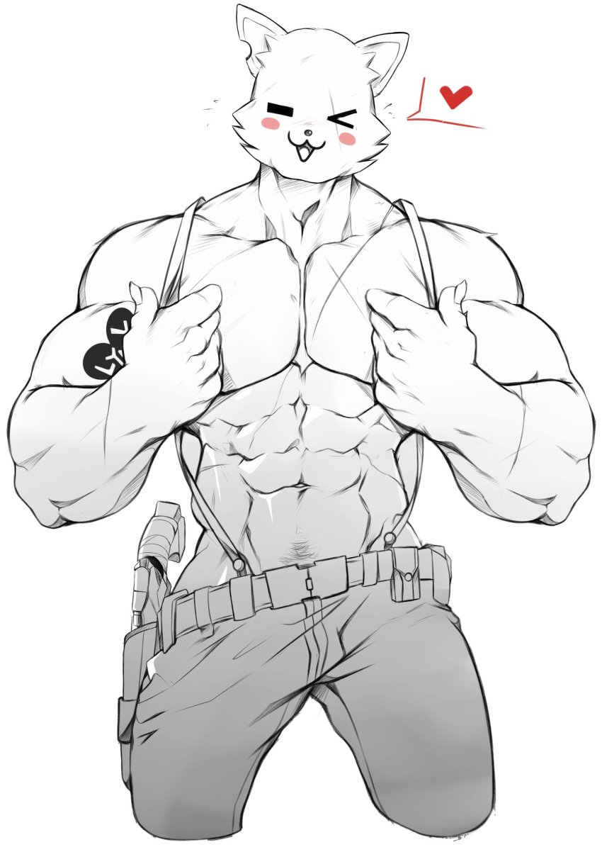 anthro fortnite furry holo_eden male male_only meowscles_(fortnite) tagme