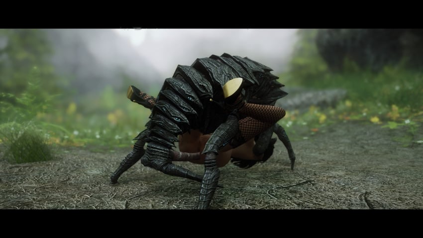 3d 3d_(artwork) chaurus insect missionary missionary_position skyrim tagme the_elder_scrolls zoophilia