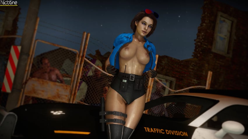 Jill Valentine (Sasha Zotova) Rule 34 Image