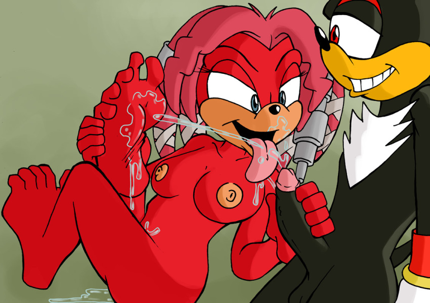 cum_in_mouth feet foot_fetish handjob lien-da salmacisreptile shadow_the_hedgehog sonic_(series)