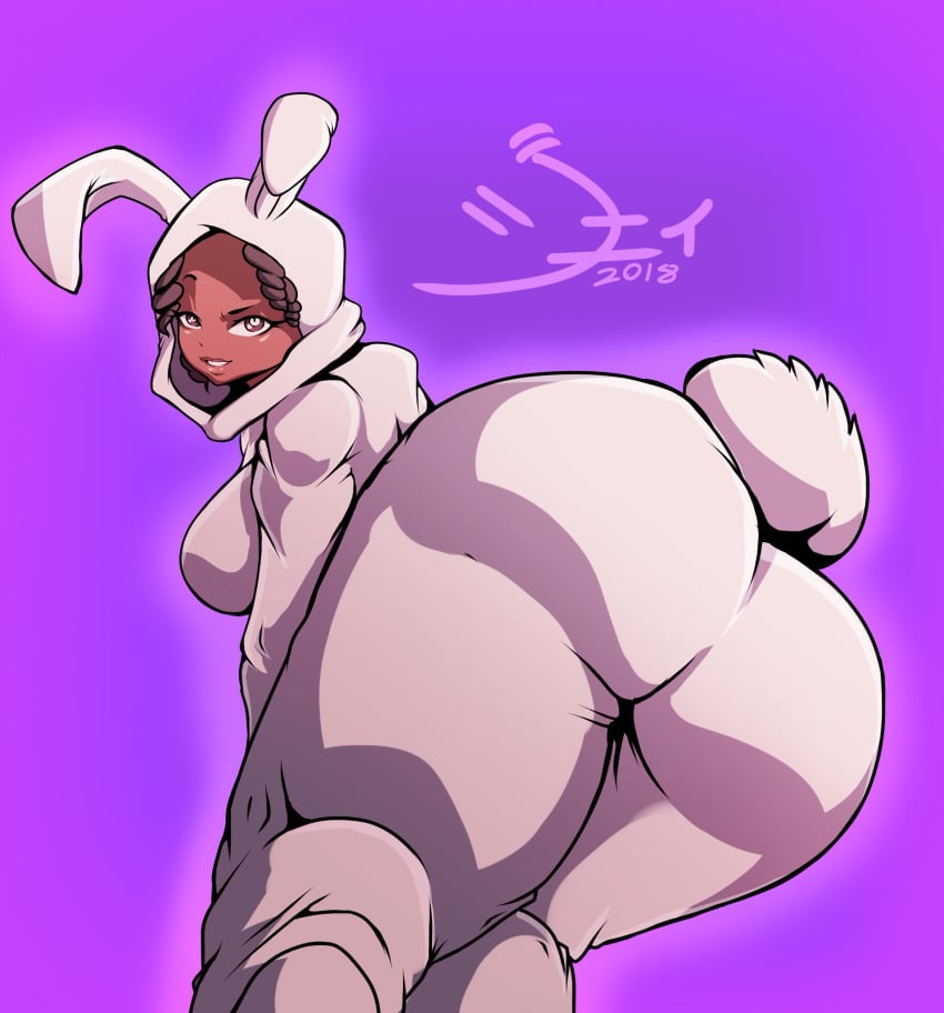 artist_request ass big_ass bunny_brawler bunnysuit favorite fortnite luna_(fortnite) tagme