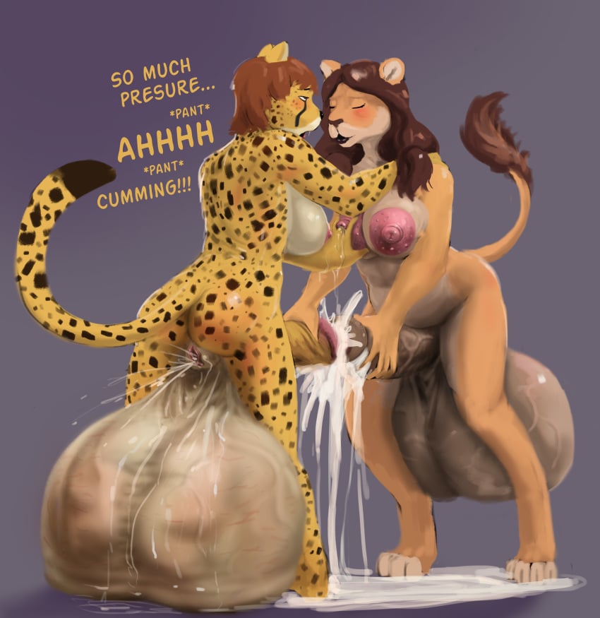 2futas anthro ball_growth balls balls_expansion big_balls big_penis bodily_fluids breasts cheetah cum cum_exchange cum_in_balls duo ejaculation excessive_cum felid feline fingering full-package_futanari furry futa_on_futa futa_only futa_urethral_insertion futanari genital_fluids genitals growth herm hermaphrodite hi_res huge_balls huge_cock humanoid_genitalia humanoid_penis hyper hyper_balls hyper_genitalia hyper_penis intersex intersex/intersex lactating lion mammal milk multi_genitalia nib-roc nipple_fetish nipple_fingering nipple_penetration nipple_play nipples orgasm oversized_balls pantherine penetration penile penile_penetration penis penis_in_penis pent_up pussy pussy_ejaculation pussy_juice urethral urethral_insertion urethral_penetration vein veiny_penis