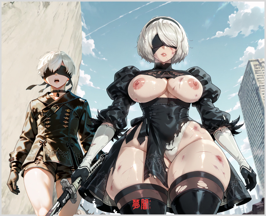 9s (Nier:Automata) Rule 34 Image