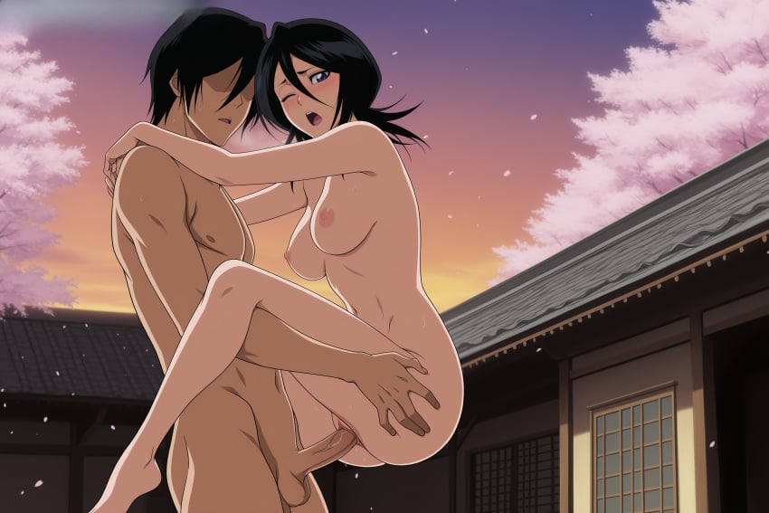 Rukia Kuchiki (Bleach) Rule 34 Image