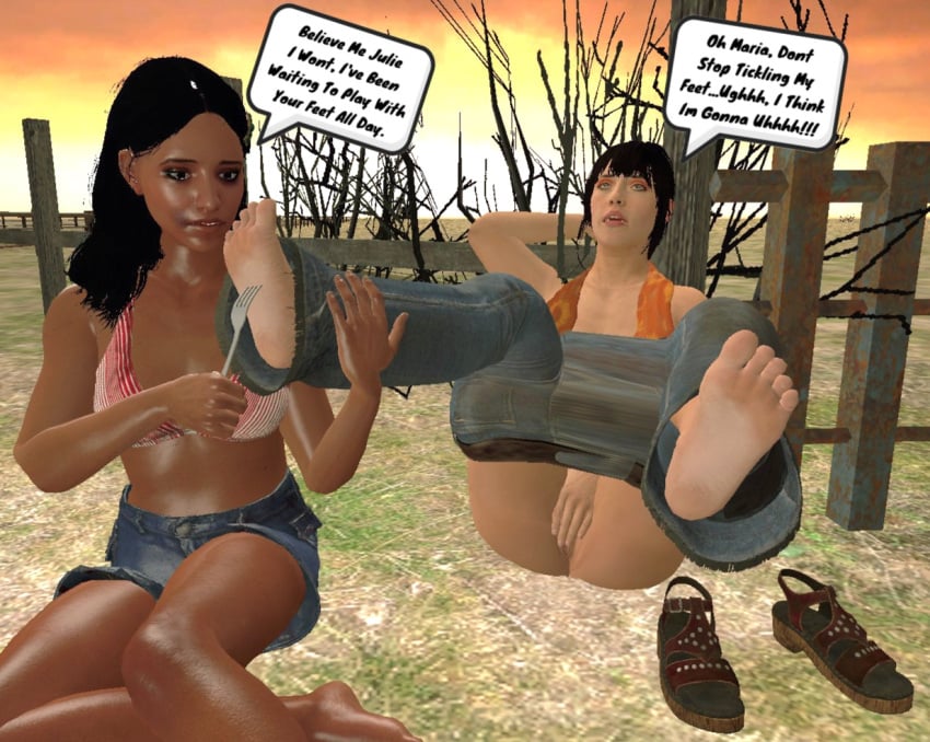 Julie Crawford (Texas Chainsaw Massacre Game) Rule 34 Image