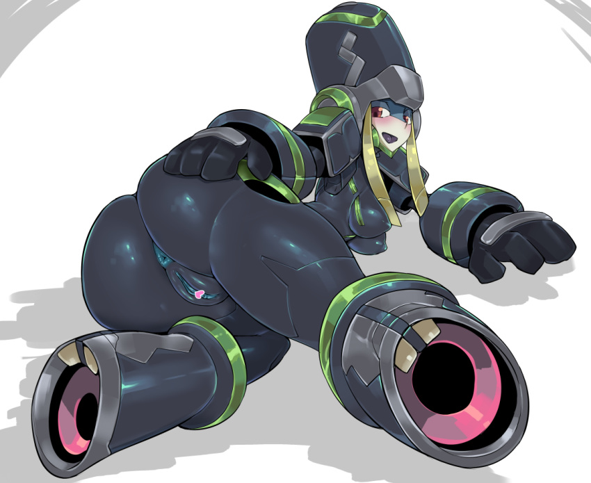 anus ass blush breasts censored clitoris darling_in_the_franxx female genista genitals hand_on_butt humanoid looking_at_viewer machine pinup pochincoff pose pussy reclining robot robot_humanoid simple_background solo studio_trigger