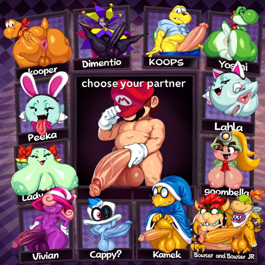 Boo (Mario) Rule 34 Image