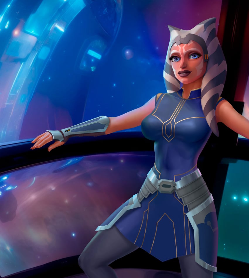 1girls ahsoka_tano rzhevskii solo star_wars star_wars:_the_clone_wars the_clone_wars:_season_seven togruta