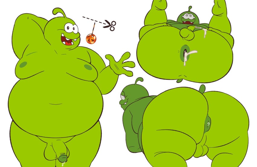 Om Nom (Cut The Rope) Rule 34 Image