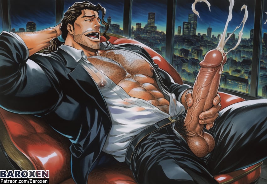 Kyoraku Shunsui (Bleach) Rule 34 Image