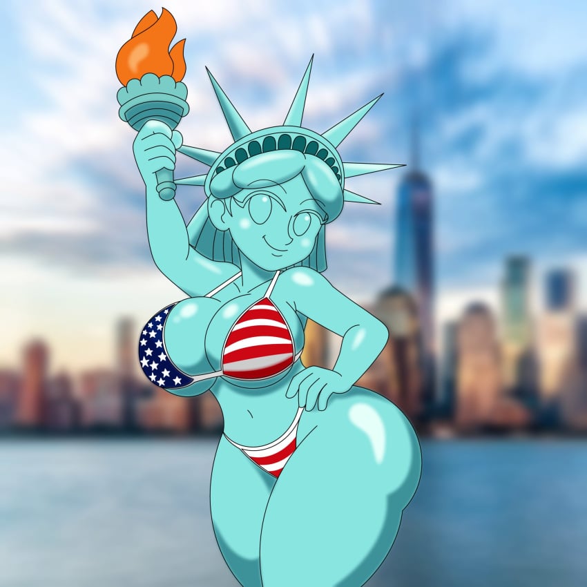 Lady Liberty (4th Of July) Rule 34 Image