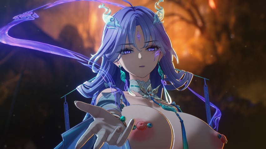 Qingxiao (Wuthering Waves) Rule 34 Image